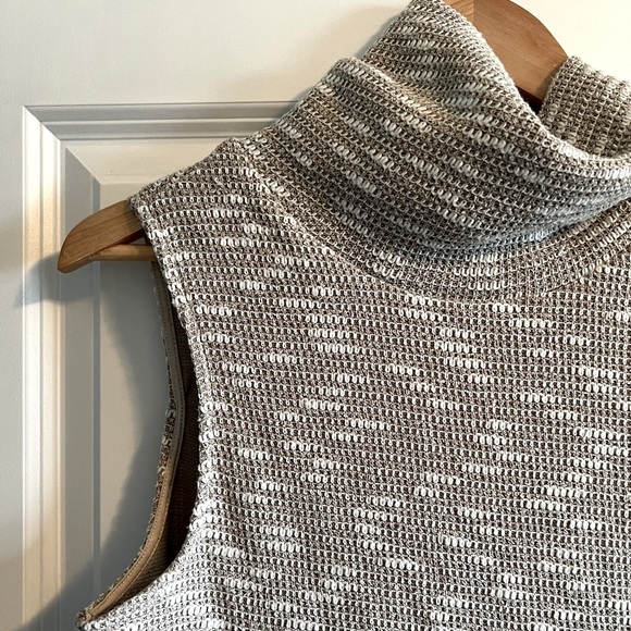 Sadie & Sage Sweet Citadel Turtlel Neck Dress in Oatmeal - Medium - Picture 4 of 8